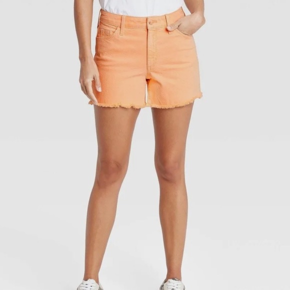 Universal Thread “Vintage Midi Shorts” Peach - Picture 1 of 6